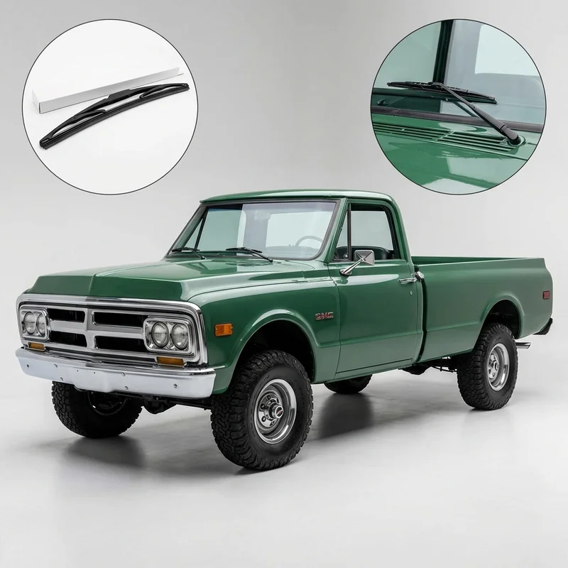 Passenger Side Wiper Blade for GMC K1000 Pickup (1966 - 1966) - 1